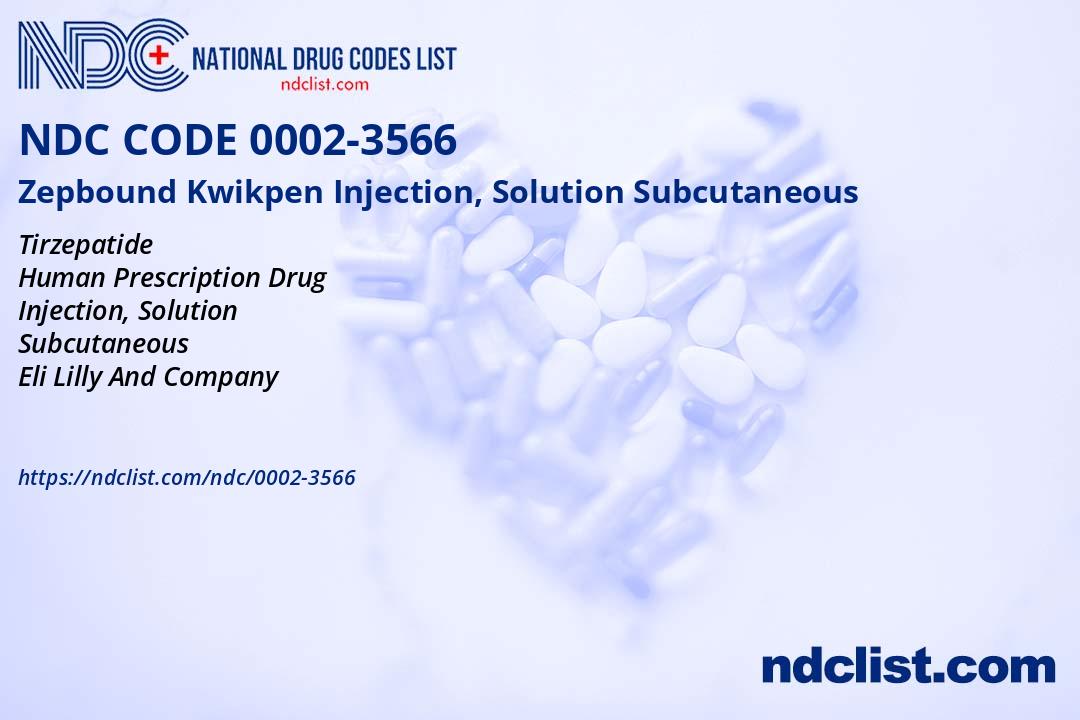 Zepbound Injection, Solution - NDC 0002-3566