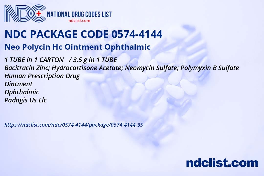 Polycin Neo Polycin Hc- NDC0574-4144-35