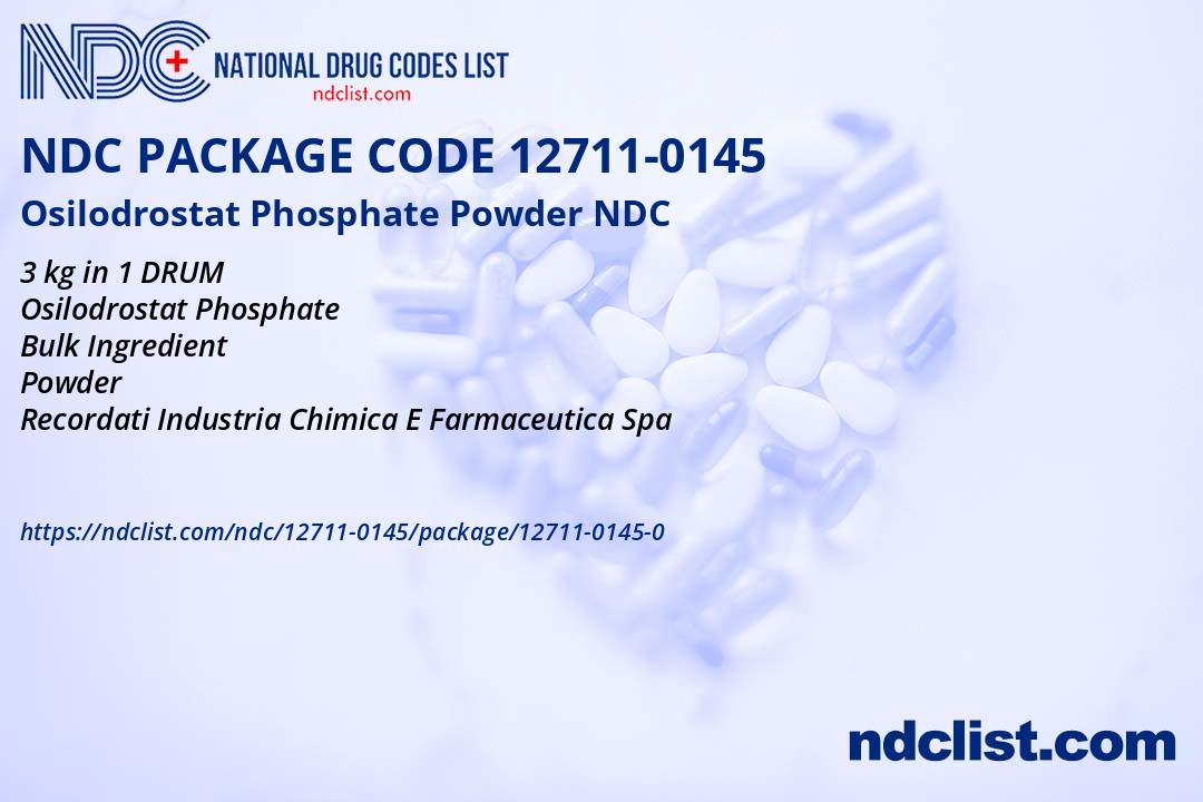 Osilodrostat Phosphate Powder- NDC12711-0145-0
