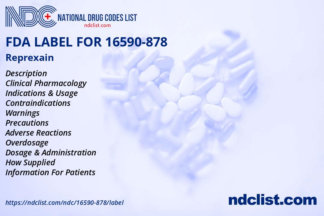 Reprexain FDA Label for Reprexain - Indications, Usage & Precautions