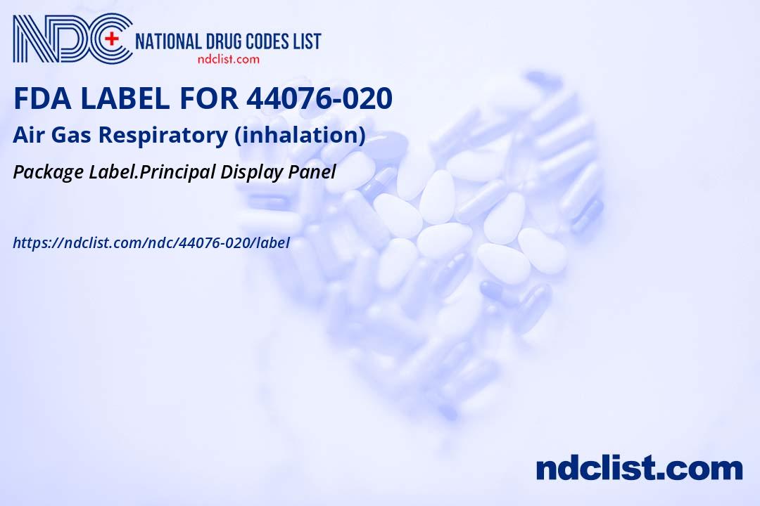 FDA Label for Air Gas Respiratory (inhalation) Indications, Usage