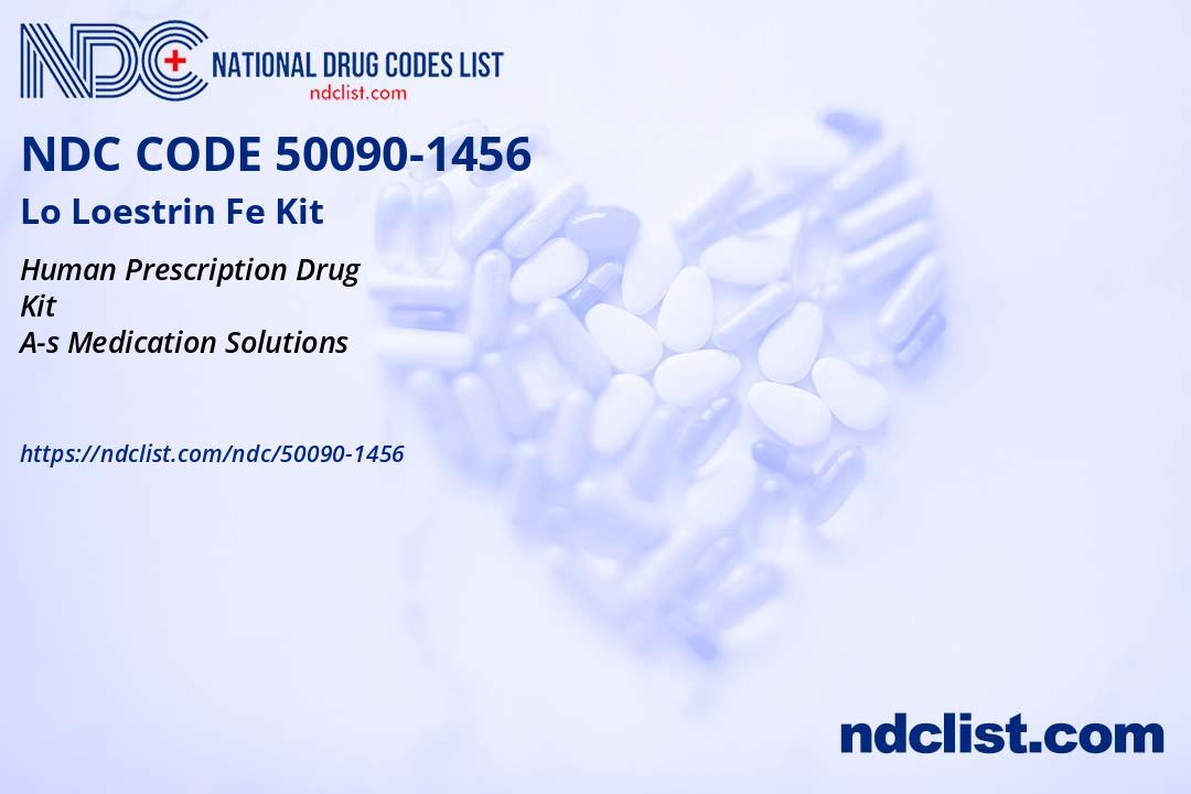 NDC 500901456 Lo Loestrin Fe Kit