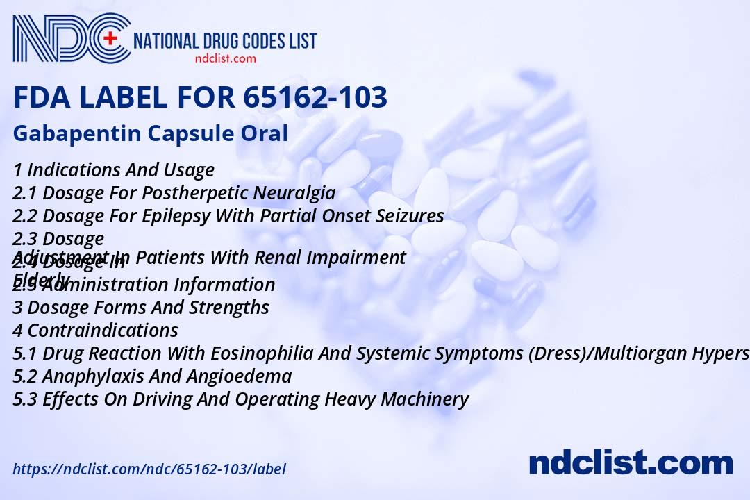 gabapentin fda recall