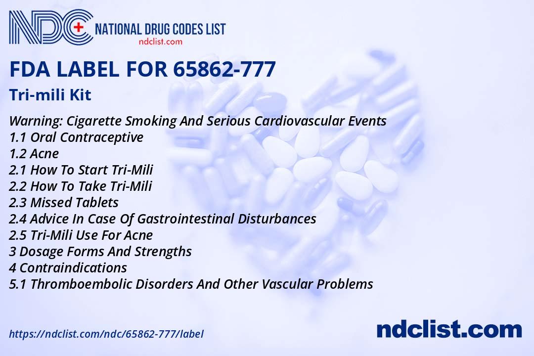 fda-label-for-tri-mili-kit-indications-usage-precautions