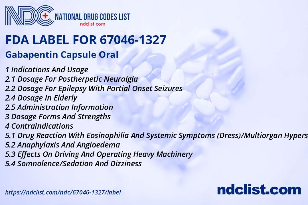 gabapentin indications fda