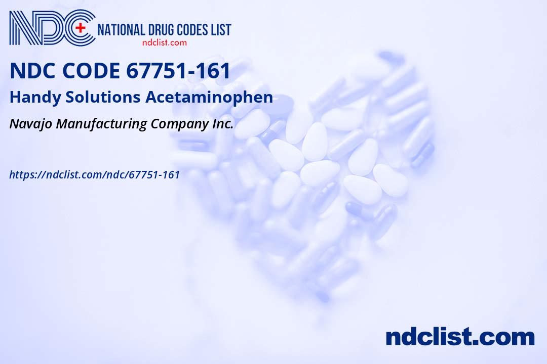 Handy Solutions Acetaminophen- NDC67751-161