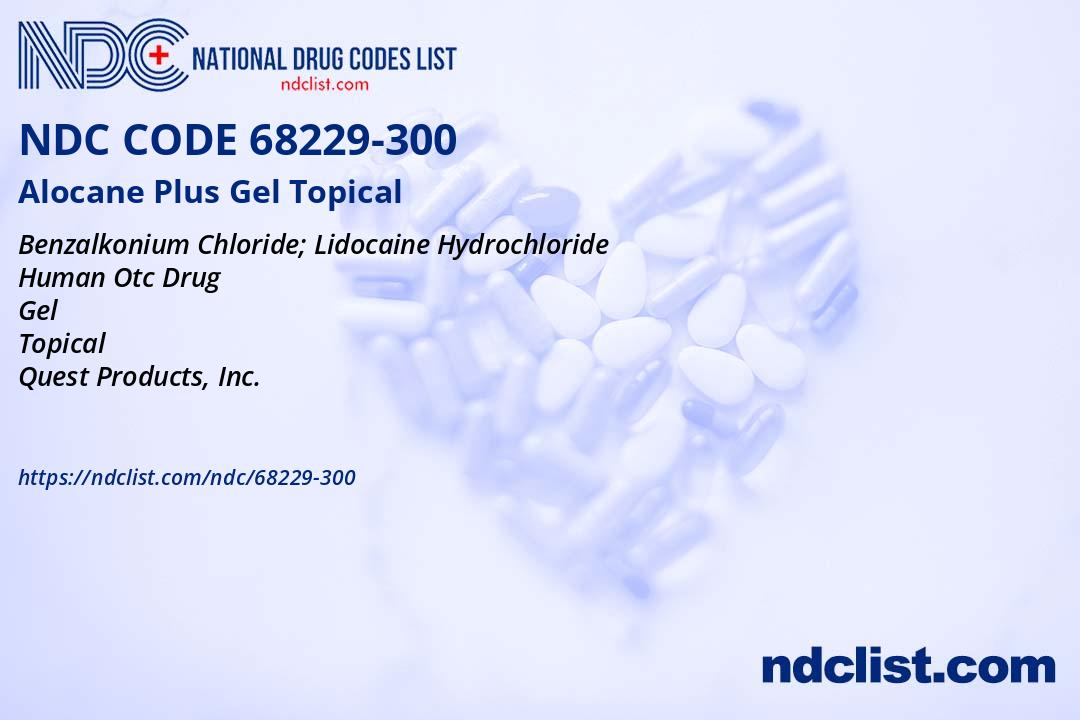 Alocane Plus Gel- NDC68229-300