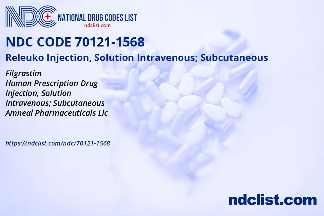 Releuko Injection, Solution NDC 70121-1568