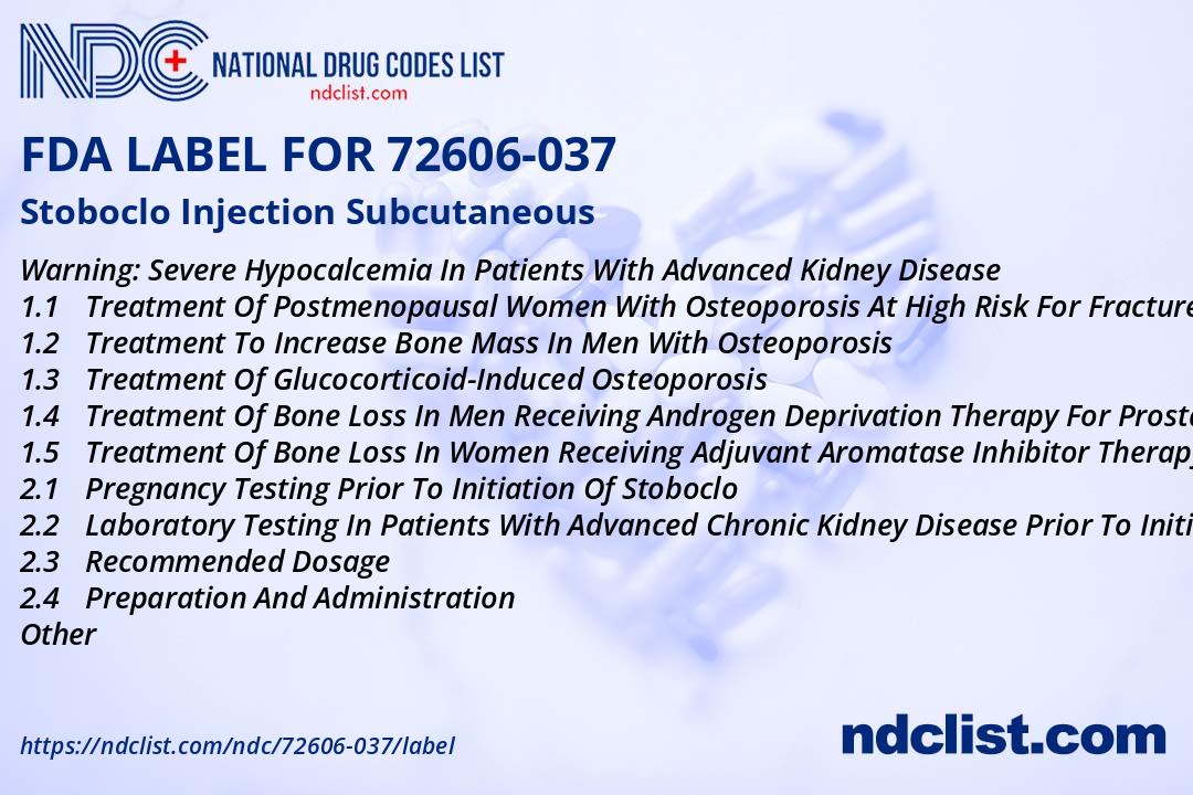 Stoboclo Instructions.pdf FDA Label for Stoboclo Injection Subcutaneous - Indications, Usage ...