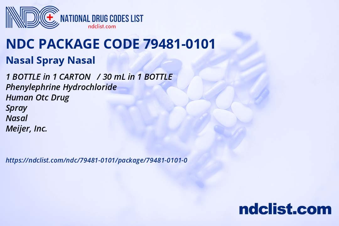 NDC Package 79481-0101-0 Nasal Spray Nasal