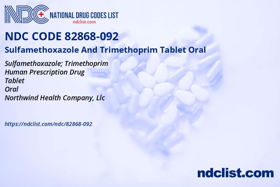 Protrin Sulfamethoxazole And Trimethoprim Tablet- NDC82868-092
