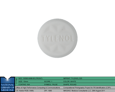 Tylenol Regular Strength Image