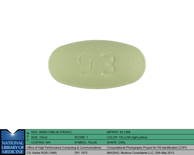 Losartan Potassium And Hydrochlorothiazide Image