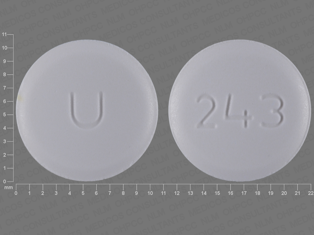 Pill Identifier Amlodipine Besylate Ndc 243