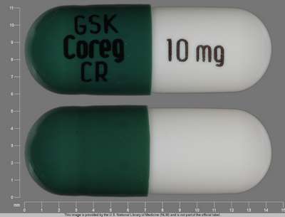 Image of Image of Coreg  CR capsule, extended release by Glaxosmithkline Llc