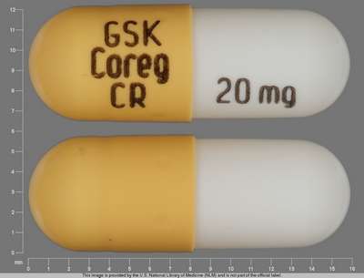 Image of Image of Coreg  CR  by Glaxosmithkline Llc