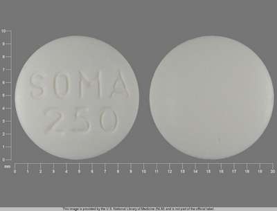 Image of Image of Soma  tablet by Meda Pharmaceuticals