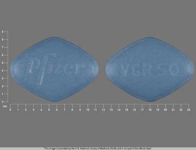 Image of Image of Viagra  tablet, film coated by Pfizer Laboratories Div Pfizer Inc