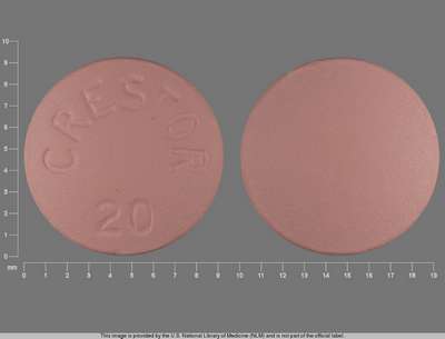 Image of Image of Crestor  tablet, film coated by Astrazeneca Pharmaceuticals Lp