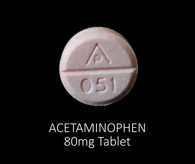 Image of Image of Acetaminophen 80 Mg Fruit Chew  tablet by Reliable 1 Laboratories Llc