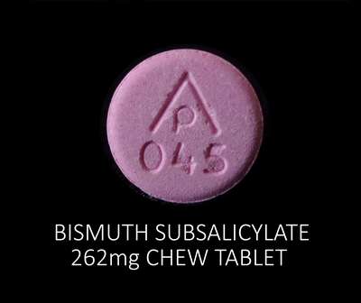 Image of Image of Bismuth Subsalicylate 262 Mg  tablet, chewable by Reliable 1 Laboratories Llc