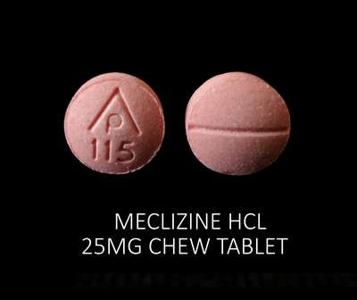 Image of Image of Meclizine Hcl 25 Mg  tablet by Reliable 1 Laboratories Llc