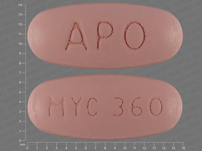 Image of Image of Mycophenolic Acid  tablet, delayed release by American Health Packaging