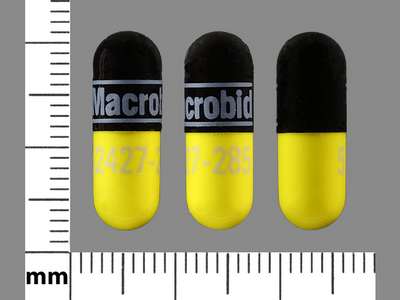 Image of Image of Nitrofurantoin Monohydrate/ Macrocrystalline  capsule by Alvogen Inc.