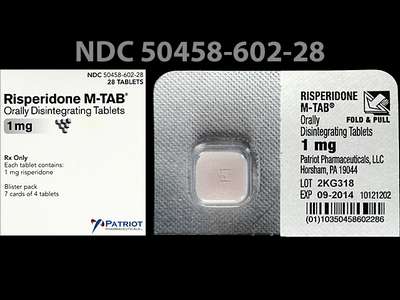 Image of Image of Risperidone M-tab   by Janssen Pharmaceutical, Inc.