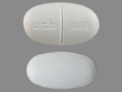 Image of Image of Keppra  tablet, film coated by Ucb, Inc.