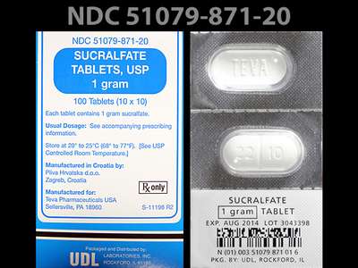 Image of Image of Sucralfate   by Udl Laboratories, Inc.