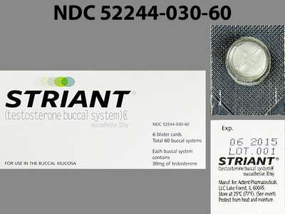 Image of Image of Striant   by Endo Pharmaceuticals Inc.