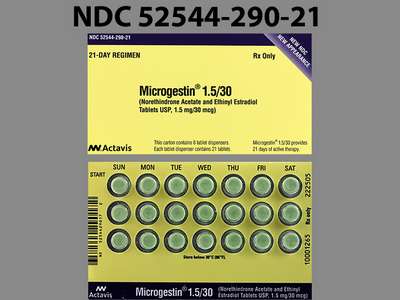 Image of Image of Microgestin   by Actavis Pharma, Inc.