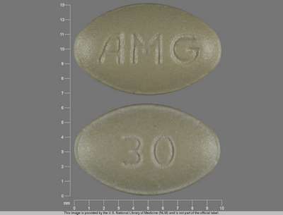 Image of Image of Sensipar  tablet, coated by Amgen Inc