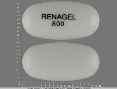 Image of Image of Renagel  tablet, film coated by Genzyme Corporation