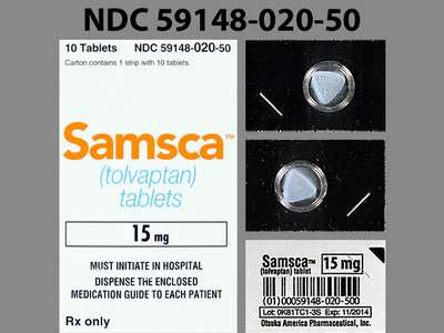 Image of Image of Samsca  tablet by Otsuka America Pharmaceutical, Inc.