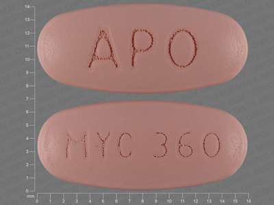 Image of Image of Mycophenolic Acid  tablet, delayed release by Apotex Corp