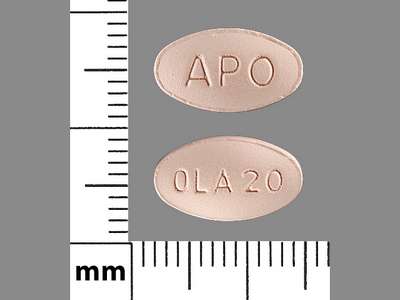 Image of Image of Olanzapine  tablet, film coated by Apotex Corp.