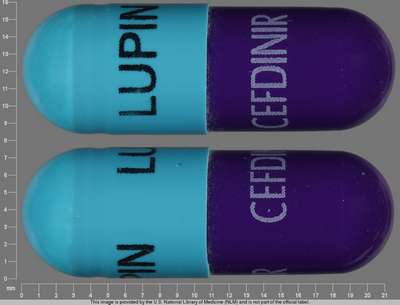 Image of Image of Cefdinir  capsule by Lupin Pharmaceuticals, Inc.