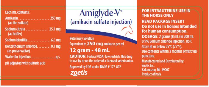 Carton label - amiglyde v 2