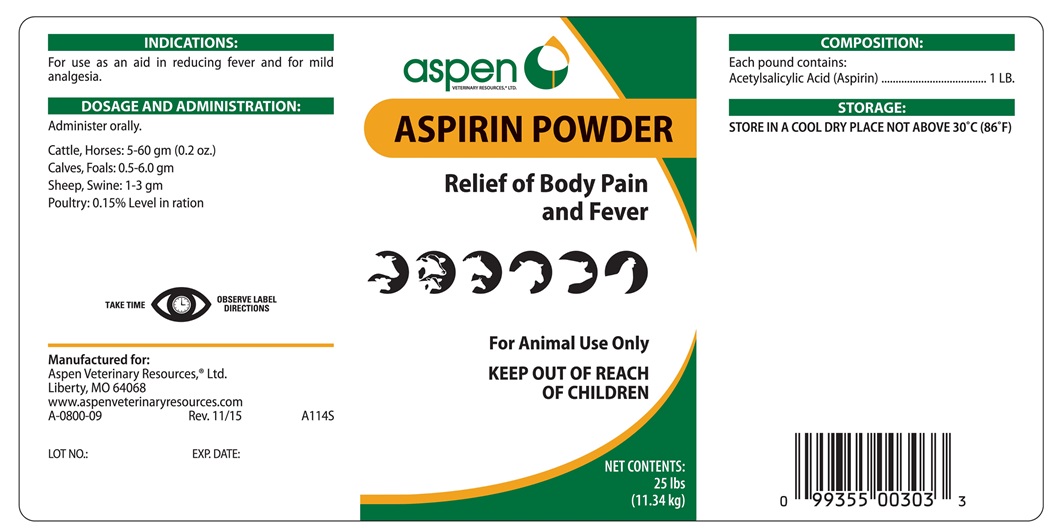 AS Aspirin Powder 17