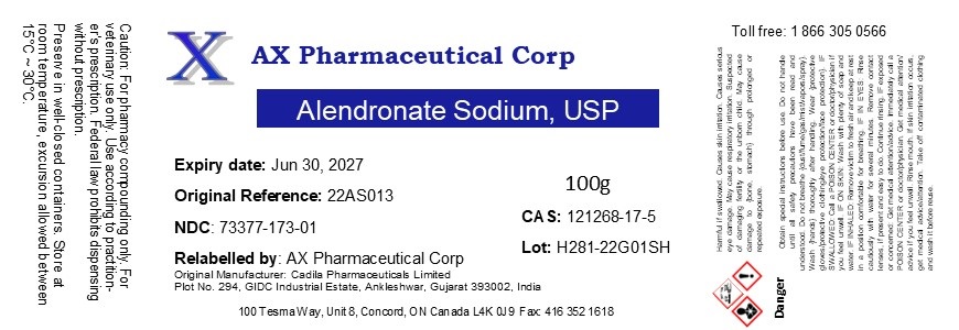 label Alendronate Sodium