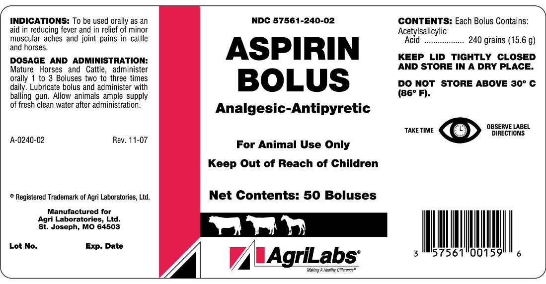 AL Aspirin Bolus 240 14