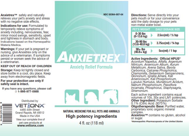 Anxietrex Label - anxietrexlabel
