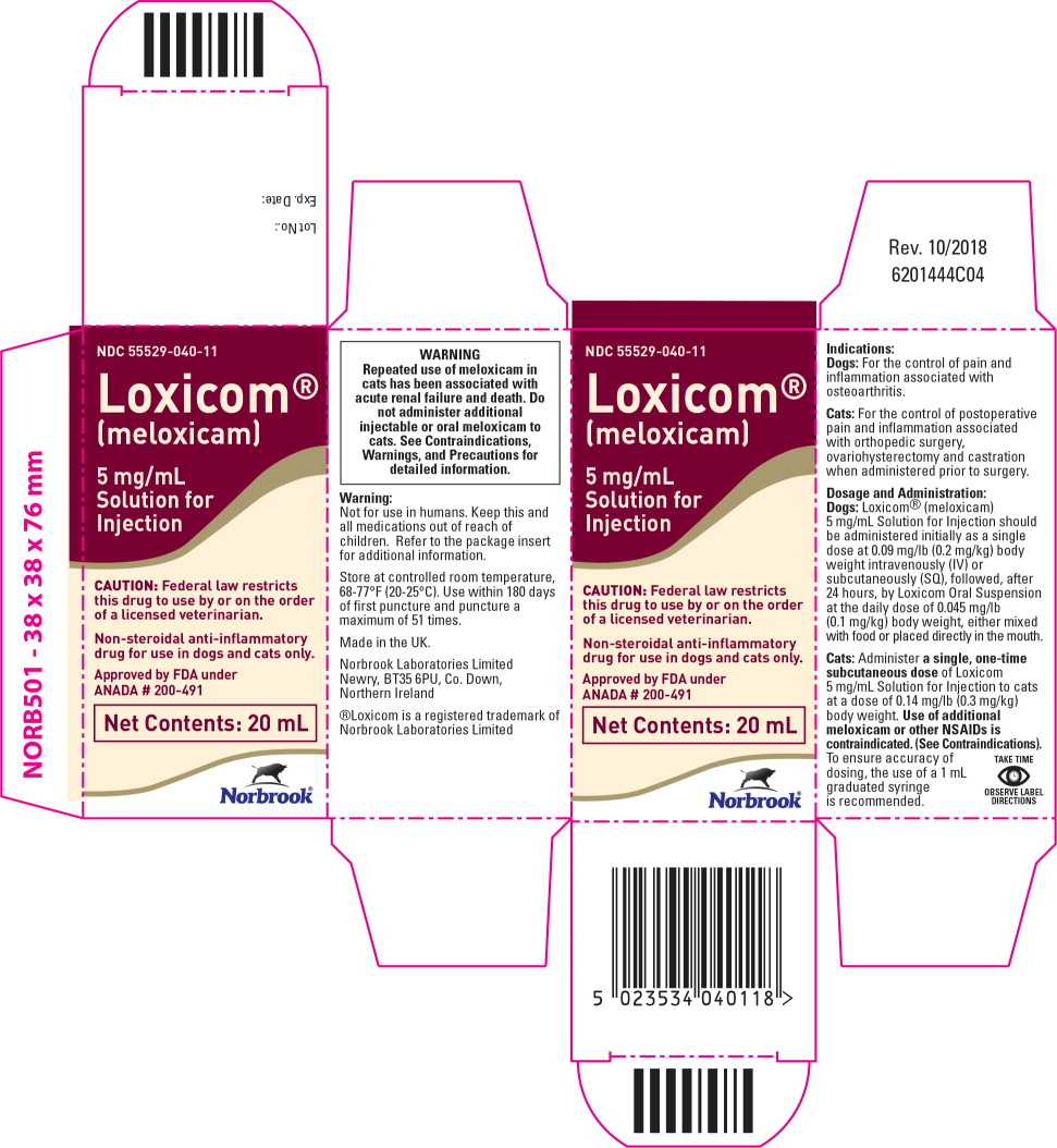 Animal NDC 5552904010