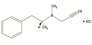 Chemical Structure - anipryl 1