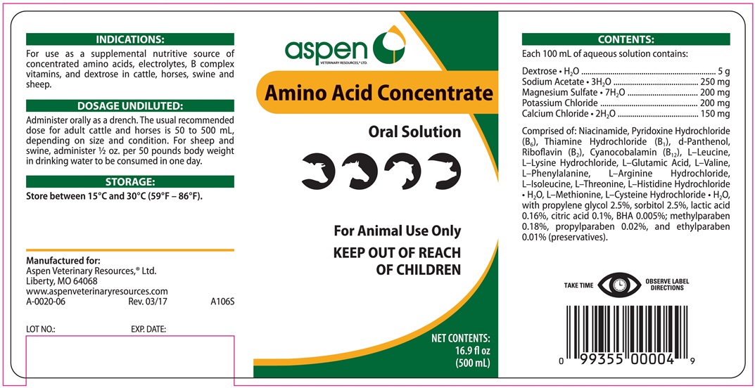 AS AA Oral Concentrate - AS AAConc 17