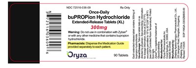 Bupropion Hydrochloride Extended-release Tablets (xl), 300 mg, 90 Count (Bupropion Er Tablets Xl 3)