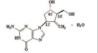 Structural Formula (Entecavir Tablets 1)