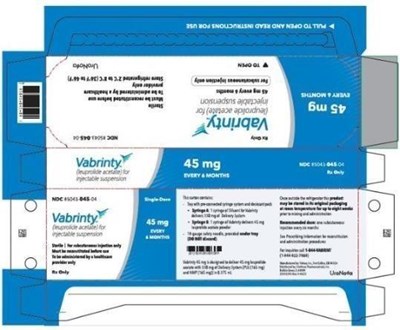 45 mg (Vabrinty 28)
